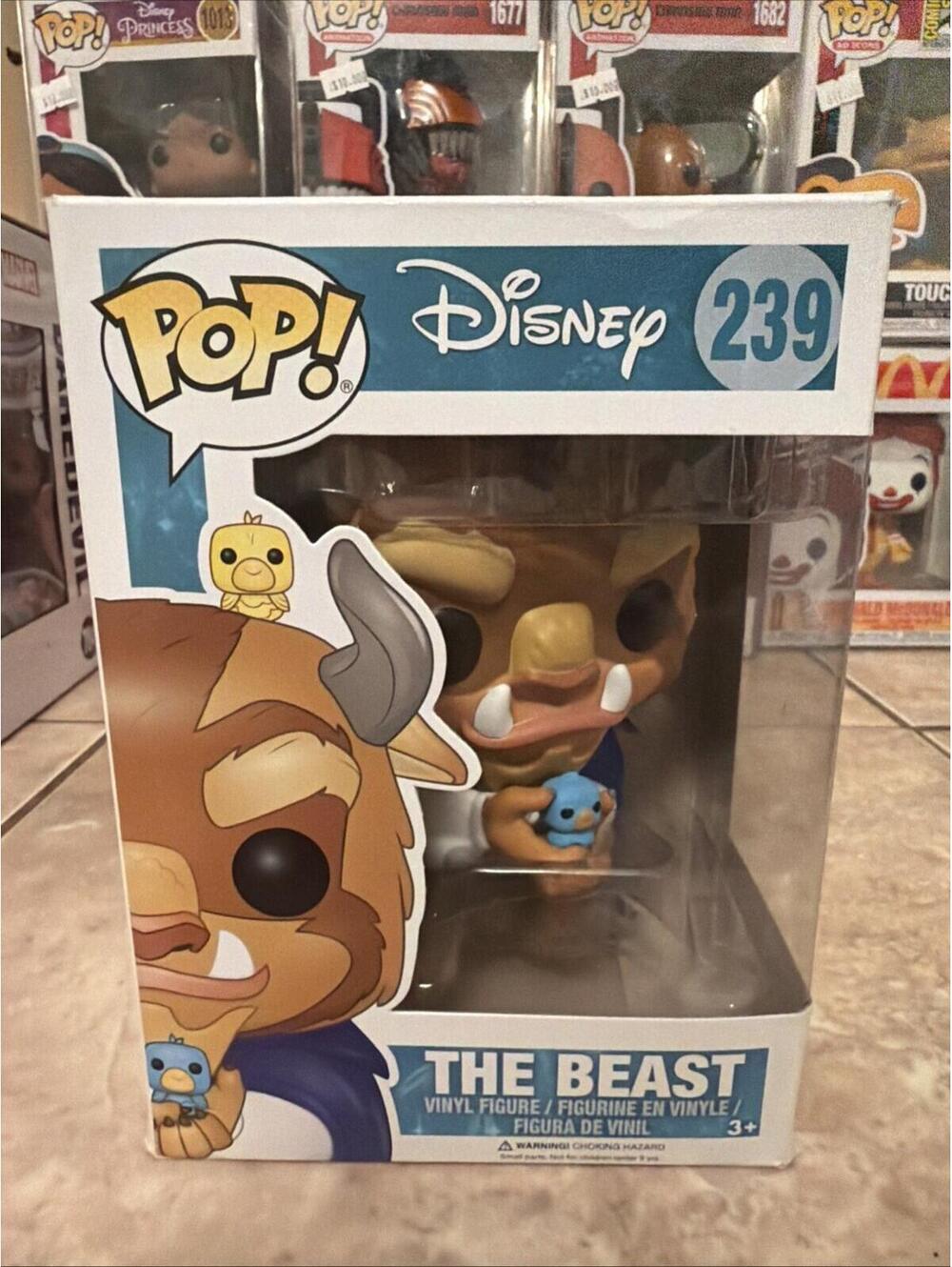 Funko Pop! Vinyl: Disney - The Beast #239 w/Protector